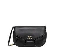 Armani Exchange Bolso de hombro Armani Exchange para mujer, tamaño mediano, 1 unidad, Negro , Talla única