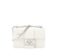 ARMANI EXCHANGE Bolso de hombro 'JODIE' plata / offwhite One Size plata / offwhite