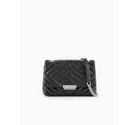 Armani Exchange Bolso de hombro negro, Negro