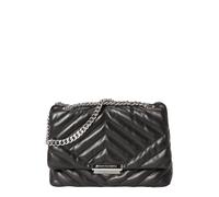 ARMANI EXCHANGE Bolso de hombro negro / plata One Size negro / plata