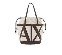 Armani Exchange Bolso mujer de cubo mano/hombro natural/dusk shade BS26AX06 XW002607 AF22635, beige, BIG
