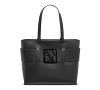Armani Exchange- Bolso Tote Elegante con Cierre de Cremallera- Bags- Mujer- Negro- ONE SIZE- Bolso Tote Elegante con Cierre de Cremallera