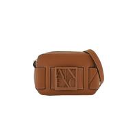 Armani Exchange Camera Case with Central Logo Buckle, Funda de cámara De Las Mujeres, Whisky