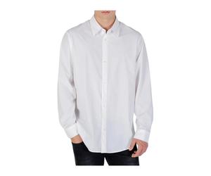 Armani Exchange - Camicia manica lunga - Shirts - Hombre - Blanco - S -