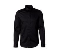 Armani Exchange Smart Stretch Satin Camisa, Negro (Black 1200), 38 (Talla del Fabricante: X-Small) para Hombre