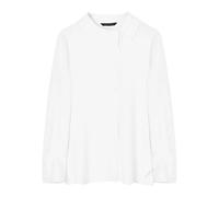 Armani Exchange- Camisa Clásica Asimétrica- Blouses & Shirts- Mujer- Blanco- M- Camisa Clásica Asimétrica