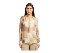 Armani Exchange- Camisa de Viscosa- Blouses & Shirts- Mujer- Beige- M- Camisa de Viscosa