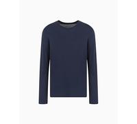 Armani Exchange Camisa Manga Larga para Hombre, Azul (Navy 1510), M