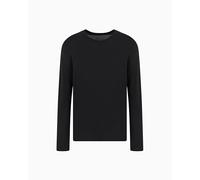 Armani Exchange Camisa Manga Larga para Hombre, Negro (Black 1200), XXL