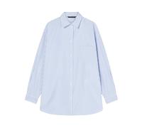 Armani Exchange - Camisa Oversize a Rayas - Blouses & Shirts - Mujer - Azul - XS -
