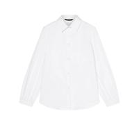 Armani Exchange - Camisa Oversize de Popelina de Algodón - Blouses & Shirts - Mujer - Blanco - S -
