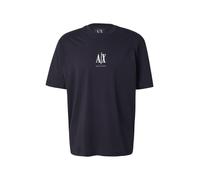ARMANI EXCHANGE Camiseta azul noche / blanco M azul noche / blanco