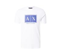 ARMANI EXCHANGE Camiseta azul oscuro / blanco S azul oscuro / blanco