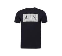 ARMANI EXCHANGE Camiseta azul oscuro / blanco XXL EUR