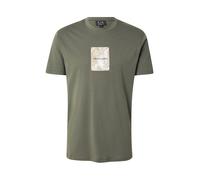 ARMANI EXCHANGE Camiseta camelo / oliva / blanco L camelo / oliva / blanco