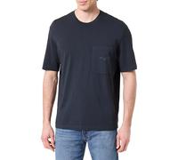 Armani Exchange Camiseta de Manga Corta para Hombre, Cuello Redondo, Color Azul, Talla XL, Azul Oscuro, XL