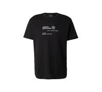 ARMANI EXCHANGE Camiseta gris / negro / blanco L gris / negro / blanco