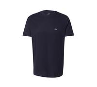 Armani Exchange A|X Tiny AX Logo 100% Cotton Jersey Comfortable T-Shirt Deep Navy, XXL