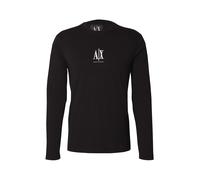 ARMANI EXCHANGE Camiseta negro / blanco S negro / blanco