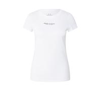 Armani Exchange Camiseta de Manga Corta Milano New York con Logotipo Frontal, Color Blanco, XL, Color Blanco., XL