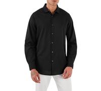 Armani Exchange Camiseta para Hombre Cross Gender, Manga Larga Classic fit Side Logo, Camiseta, Azul, M, Azul Oscuro, M