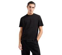 Armani Exchange Camiseta para Hombre, Negro, M