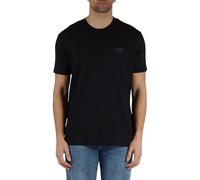 Armani Exchange Camiseta para Hombre Utility Edge Tonal Logo, Azul Oscuro, XL