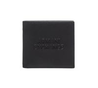 Armani Exchange Cartera de Hombre Panarea con Logotipo en Relieve, Negro, Einheitsgröße