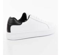Armani Exchange - Cesta urbana en cuero blanco - Shoes - Mujer - Blanco - 37 EU -