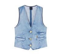 Armani Exchange - Chaleco de Algodón - Jackets - Mujer - Azul - XS -