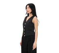 Armani Exchange Chaleco Negro Mujer, Negro , 36