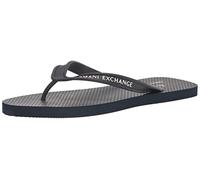 Armani Exchange Chanclas con logotipo para hombre, marino, 43 EU