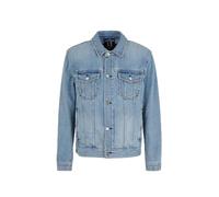 Armani Exchange Chaqueta Vaquera AX Icon para Hombre, Vaquero añil, S