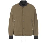 Armani Exchange Cierre de Botones, Manga Larga, Bolsillos Frontales, Cuello Ribbed Shell Jacket, Crocodile, XXL para Hombre