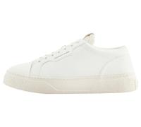 Armani Exchange Classic Lion Clean Sneaker, Zapatillas Hombre, Blanco Crudo, 44 EU