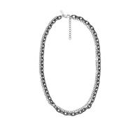 Armani Exchange Collar de acero inoxidable plomizo para hombre, AXG0159060