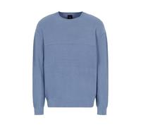 Armani Exchange Comber Cotton-Jersey con Rayas horizontales Suéter, Piedra, M para Hombre