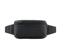 Armani Exchange Liam Riñonera negro, imitación de cuero, hombre