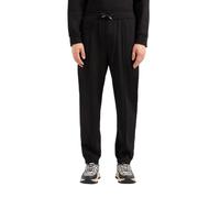 Armani Exchange Cotton French Terry Sweatpant Wiith Front Pleat Detail Pantalones de chándal para Hombre