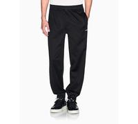 Armani Exchange - Cuffed Leg Side Stripes Detail, Pantalones de chándal para Hombre, Negro, L