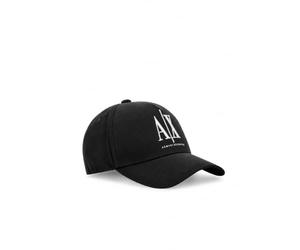 Armani Exchange Curved Visor Contrast Front Logo - Gorra de béisbol Hombre