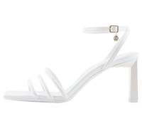 Armani Exchange Dalia Triple Band Ankle Strap, Sandalia de tacón Mujer, Rosa, 38.5 EU