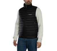 Armani Exchange de los hombres Chaleco con logo, Negro