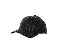 Armani Exchange de los hombres Gorra de béisbol con estampado integral tejido, N