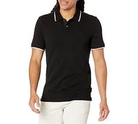 Armani Exchange Double Stripe Polo, Negro (Black 1200), M para Hombre