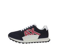 Armani Exchange Drop, Zapatillas Hombre, Deep Navy+Cardinal, 43 EU