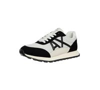 Armani Exchange Drop, Zapatillas Hombre, Off White+Black, 46 EU
