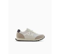 Armani Exchange Drop, Zapatillas Hombre, Plaza Taupe+Off Whit, 42 EU