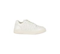 Armani Exchange Duck, Cross-Gender Project, Logo on Tongue, Zapatillas Mujer, Blanco Roto, 40 EU