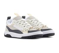 Armani Exchange Duck, Logo Charm, Laminated Details, Zapatillas Mujer, Black Mud, 37.5 EU